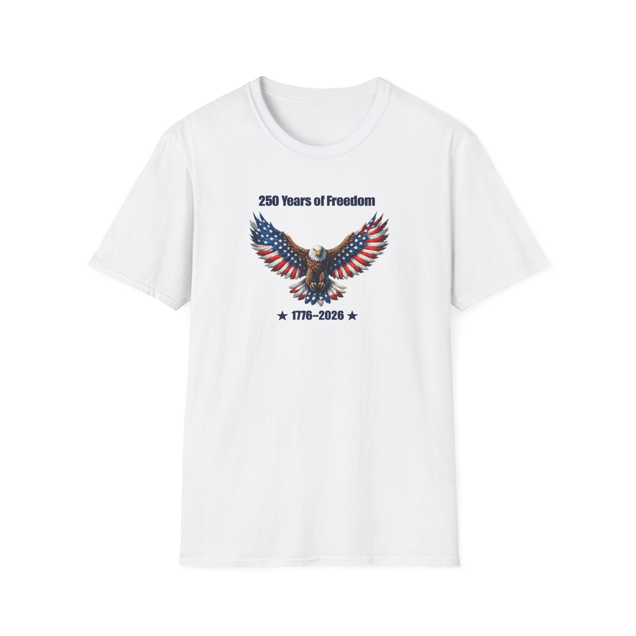 250 Years of Freedom Shirt | America 250 Celebration Shirt | USA Independence Gift | 4th of July Shirt | 7 colors - 100% cotton