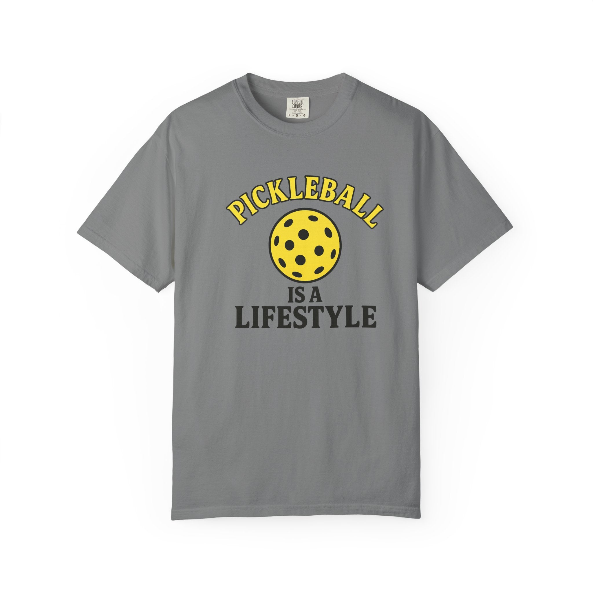 Pickleball Is Life Tee | Bold Retro Pickleball Shirt for Players Who Live the Game - 10 colors 100% cotton