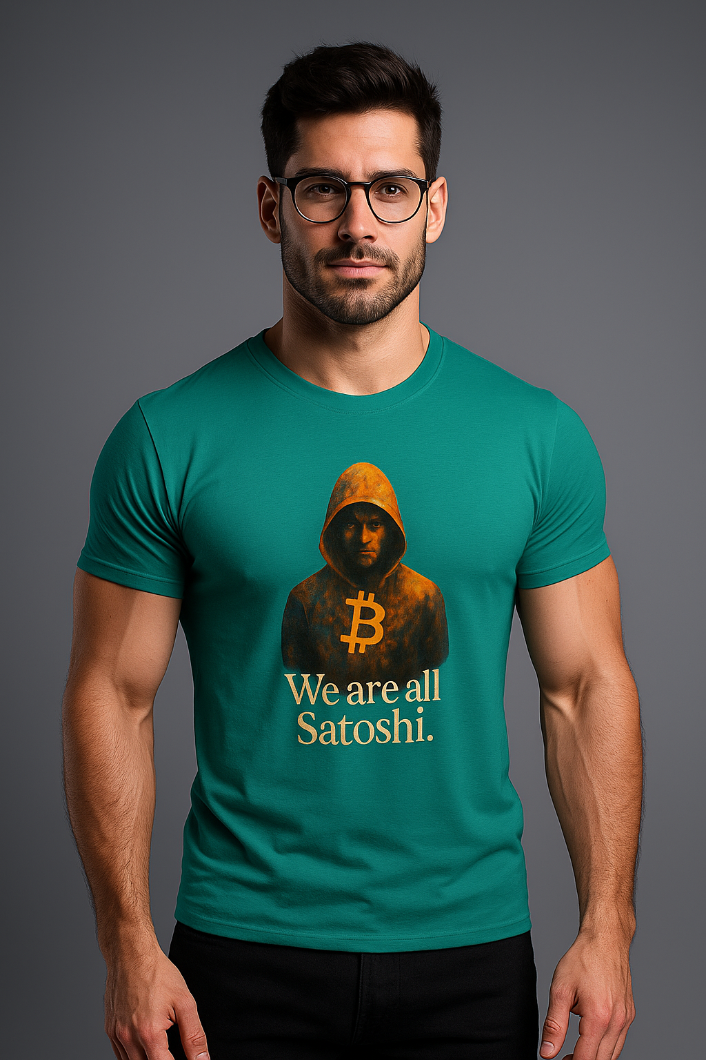 We Are All Satoshi Bitcoin T-Shirt | Unite the chain, Wear the code | 8 colors - 100% cotton