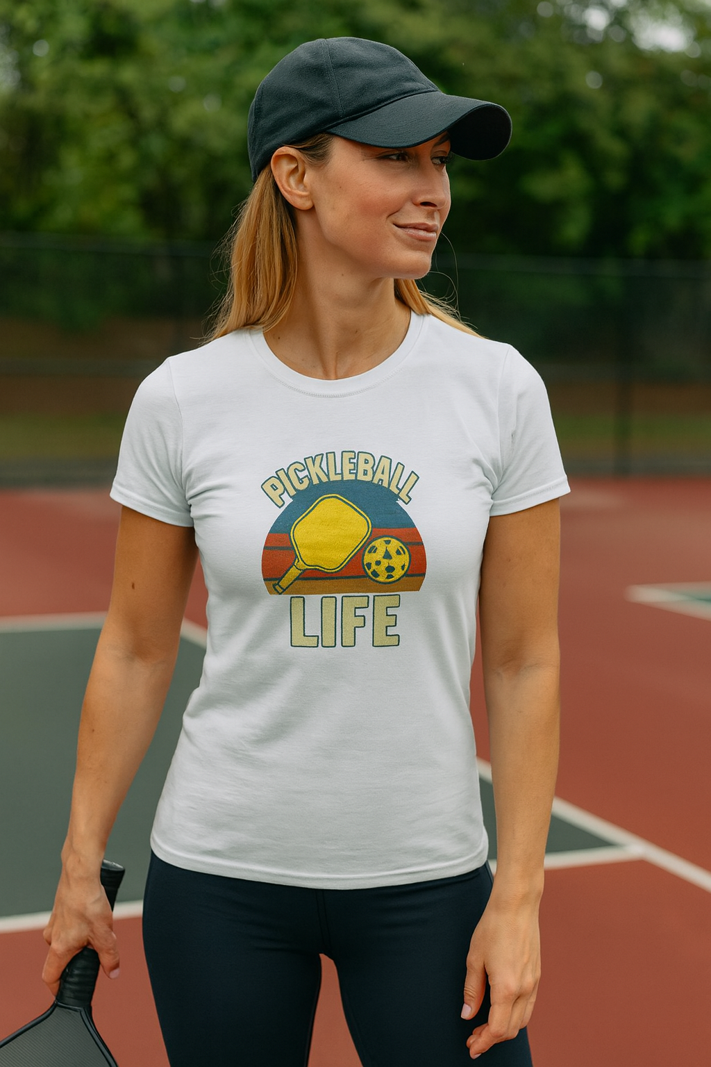 Pickleball Life Women's Softstyle Tee | Sporty Graphic Shirt | Pickleball Lover Gift | Active Lifestyle Apparel | 3 colors - 100% cotton